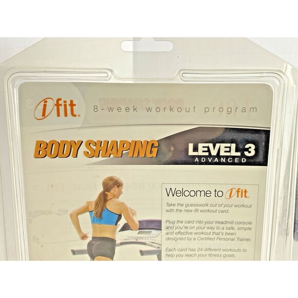 IFit Advanced Body Shaping Treadmill Level 3 SD Card Workout Program 8 Weeks - Picture 3 of 6